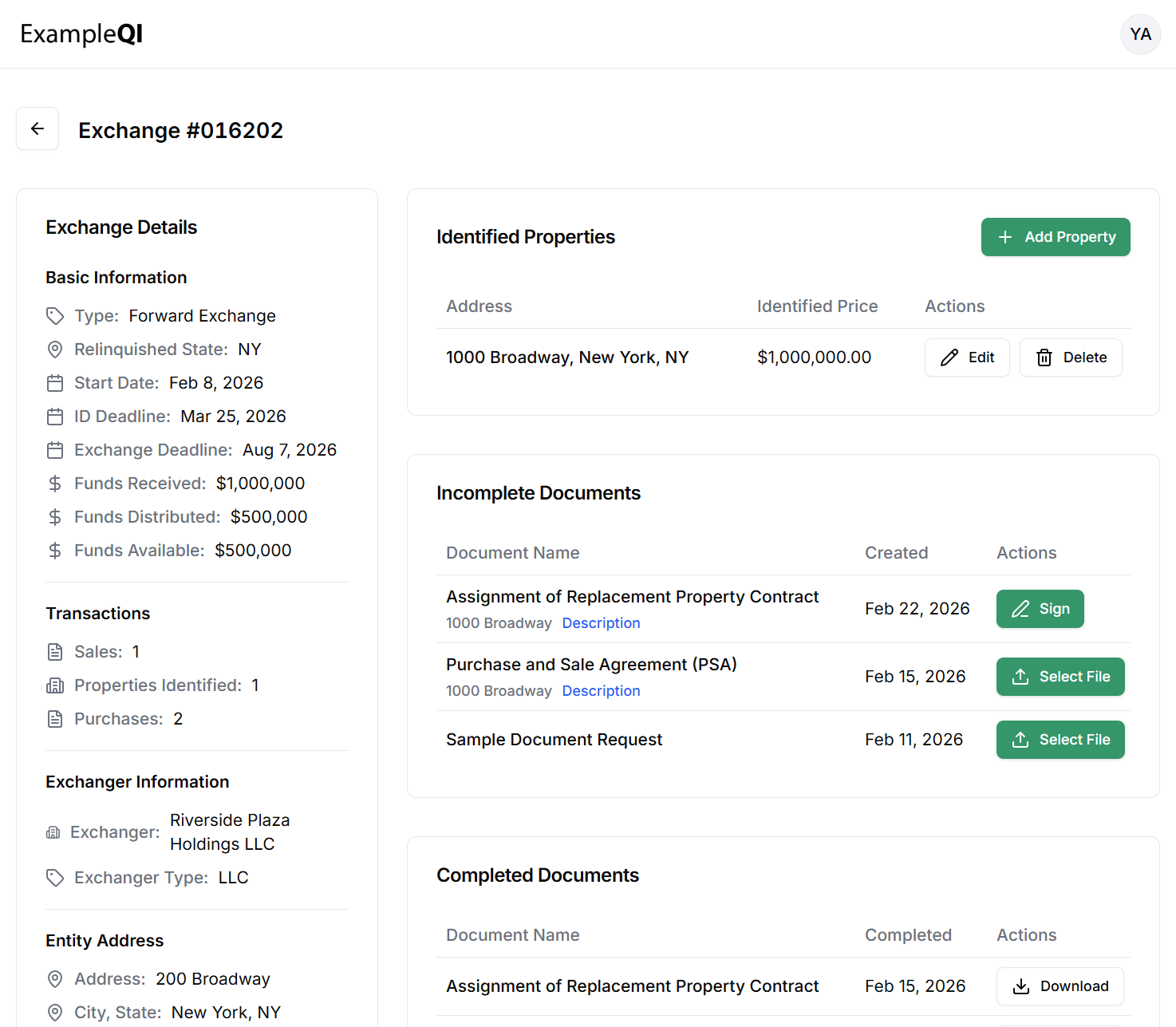 Client portal